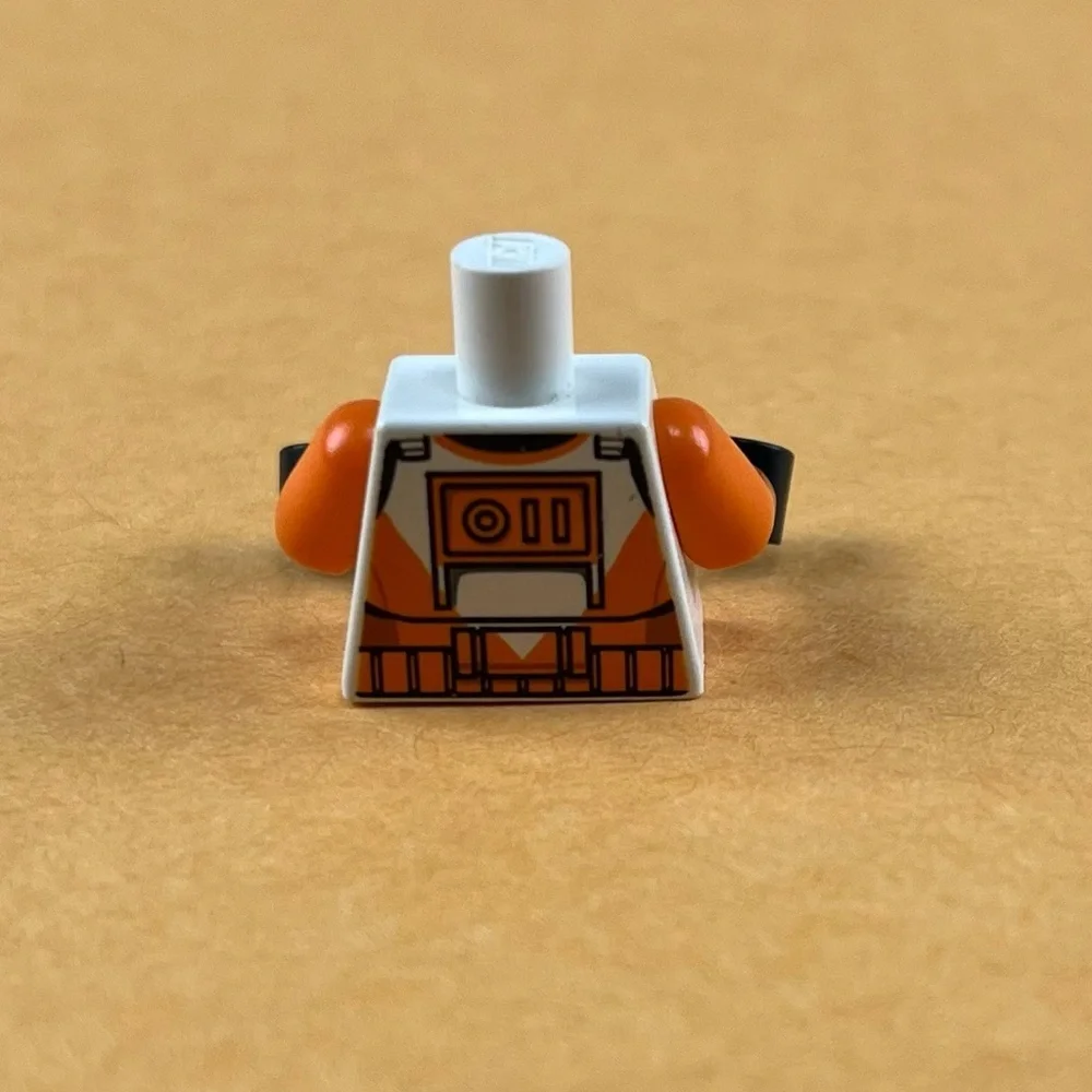 LEGO Star Wars Phase One Bomb Squad Clone Torso Minifigure 2”